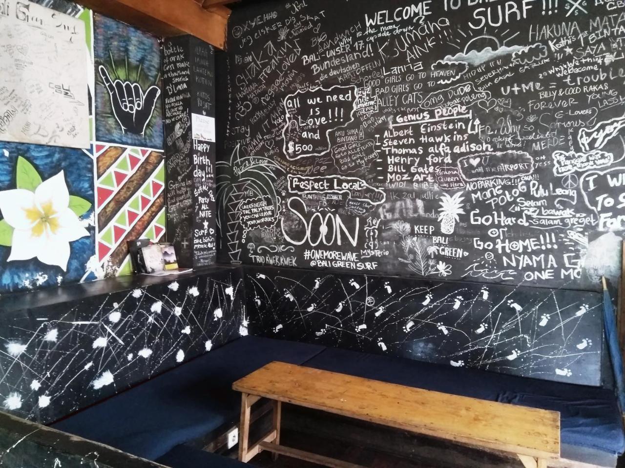 سمينياك Bali Green Hostel المظهر الخارجي الصورة